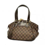 Louis Vuitton Vintage Pre-owned Canvas louis-vuitton-vskor Brown, Dam