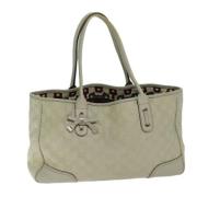 Gucci Vintage Pre-owned Canvas gucci-vskor Beige, Dam