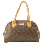 Louis Vuitton Vintage Pre-owned Canvas louis-vuitton-vskor Brown, Dam