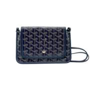 Goyard Vintage Pre-owned Laeder axelremsvskor Blue, Dam