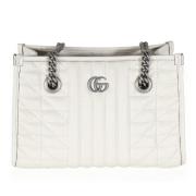 Gucci Vintage Pre-owned Laeder gucci-vskor White, Dam