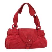 Loewe Pre-owned Pre-owned Mocka axelremsvskor Red, Dam