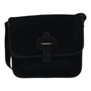 Hermès Vintage Pre-owned Canvas axelremsvskor Black, Dam