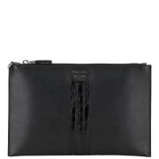 Prada Vintage Pre-owned Laeder prada-vskor Black, Dam