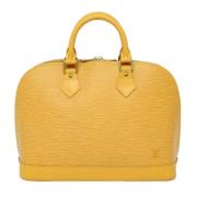 Louis Vuitton Vintage Pre-owned Laeder louis-vuitton-vskor Yellow, Dam