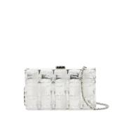 Chanel Vintage Pre-owned Laeder kuvertvskor Gray, Dam