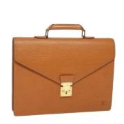 Louis Vuitton Vintage Pre-owned Laeder louis-vuitton-vskor Yellow, Dam