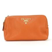 Prada Vintage Pre-owned Laeder prada-vskor Orange, Dam