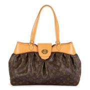 Louis Vuitton Vintage Pre-owned Canvas handvskor Brown, Dam