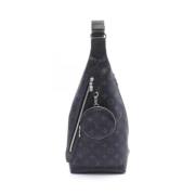 Louis Vuitton Vintage Pre-owned Laeder axelremsvskor Black, Herr