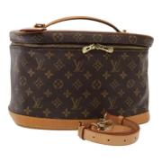 Louis Vuitton Vintage Pre-owned Canvas louis-vuitton-vskor Brown, Dam