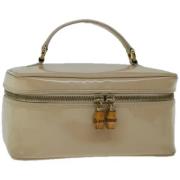 Gucci Vintage Pre-owned Tyg gucci-vskor Beige, Dam