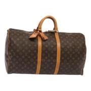 Louis Vuitton Vintage Pre-owned Canvas louis-vuitton-vskor Brown, Dam