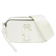 Marc Jacobs Pre-owned Pre-owned Laeder crossbodyvskor White, Dam