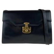 Gucci Vintage Pre-owned Laeder gucci-vskor Black, Dam