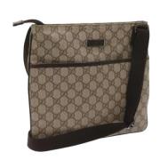 Gucci Vintage Pre-owned Laeder gucci-vskor Beige, Dam