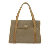 Gucci Vintage Pre-owned Canvas gucci-vskor Beige, Dam