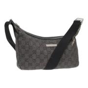 Gucci Vintage Pre-owned Canvas gucci-vskor Gray, Dam