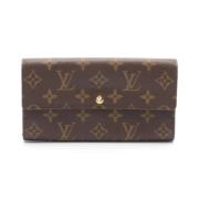 Louis Vuitton Vintage Pre-owned Laeder plnbcker Brown, Dam