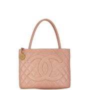 Chanel Vintage Pre-owned Laeder chanel-vskor Pink, Dam