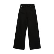 Calvin Klein Svarta Jeans för Kvinnor Aw24 Black, Dam