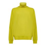 Issey Miyake Gul Tröja Homme Plisse Yellow, Herr