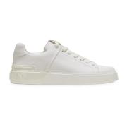 Balmain B-Court tränare i kalvskinn White, Herr