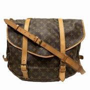 Louis Vuitton Vintage Pre-owned Canvas louis-vuitton-vskor Brown, Dam