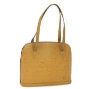 Louis Vuitton Vintage Pre-owned Laeder louis-vuitton-vskor Yellow, Dam