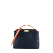 Fendi Vintage Pre-owned Laeder fendi-vskor Blue, Dam