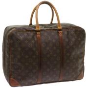 Louis Vuitton Vintage Pre-owned Canvas handvskor Brown, Dam