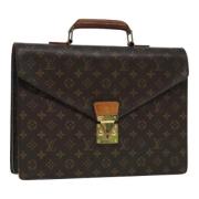 Louis Vuitton Vintage Pre-owned Canvas louis-vuitton-vskor Brown, Dam