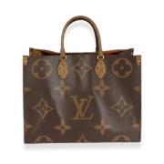 Louis Vuitton Vintage Pre-owned Canvas louis-vuitton-vskor Brown, Dam