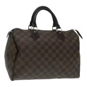 Louis Vuitton Vintage Pre-owned Canvas handvskor Brown, Dam