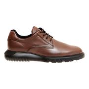 Hogan Bruna Läder Snörskor Aw23 Brown, Herr