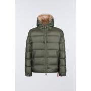 Afterlabel Verbier Glansig Nylon Pufferjacka Green, Herr