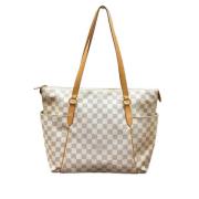 Louis Vuitton Vintage Pre-owned Canvas louis-vuitton-vskor White, Dam