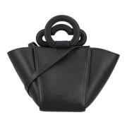 Mulberry Silky Calf Top Handle Mini Väska Black, Dam