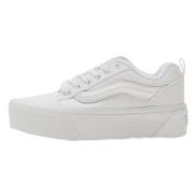 Vans Knu Stack Sneakers White, Dam