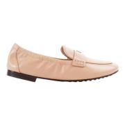 Tory Burch Beige Loafer Moccasins Elegant Stil Beige, Dam