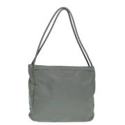 Prada Vintage Pre-owned Nylon prada-vskor Gray, Dam