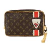 Louis Vuitton Vintage Pre-owned Canvas louis-vuitton-vskor Brown, Dam