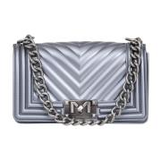 Marc Ellis Quiltad Mini Crossbody Väska Blå Gray, Dam