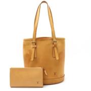 Louis Vuitton Vintage Pre-owned Laeder louis-vuitton-vskor Yellow, Dam