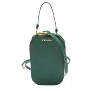 Prada Vintage Pre-owned Laeder prada-vskor Green, Dam