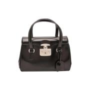 Gucci Vintage Pre-owned Laeder gucci-vskor Black, Dam