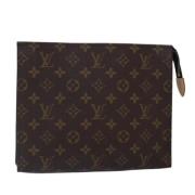 Louis Vuitton Vintage Pre-owned Canvas louis-vuitton-vskor Brown, Dam