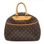 Louis Vuitton Vintage Pre-owned Tyg louis-vuitton-vskor Brown, Dam