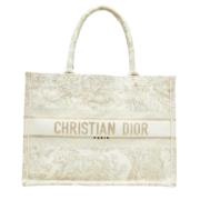 Dior Vintage Pre-owned Canvas dior-vskor Yellow, Dam