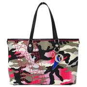 Dior Vintage Pre-owned Canvas totevskor Multicolor, Dam